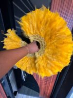 Feathered Handfan